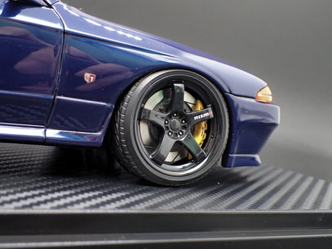 Ignition Model 1/18 BNR32 S&S Limited Version Blue Metallic - GT Hobby Store