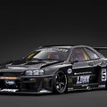 Ignition Model 1/18 LB-ER34 Super Silhouette SKYLINE Black - GT Hobby Store