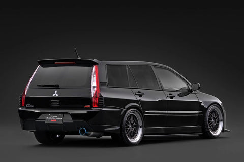Ignition Model 1/18 Mitsubishi Lancer Evolution Wagon MR (CT9W) Black - GT Hobby Store