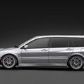 Ignition Model 1/18 Mitsubishi Lancer Evolution Wagon MR (CT9W) Silver - GT Hobby Store