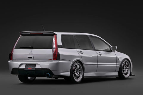 Ignition Model 1/18 Mitsubishi Lancer Evolution Wagon MR (CT9W) Silver - GT Hobby Store