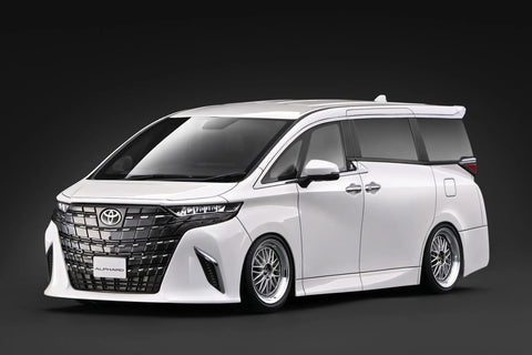 Ignition Model 1/18 Toyota ALPHARD Z (H40W) Pearl White - GT Hobby Store