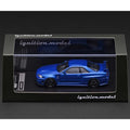 Ignition Model 1:64 Nissan Skyline GT - R (BNR34) NISMO – Customized Blue Metallic – Limited Edition - GT Hobby Store