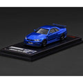 Ignition Model 1:64 Nissan Skyline GT - R (BNR34) NISMO – Customized Blue Metallic – Limited Edition - GT Hobby Store