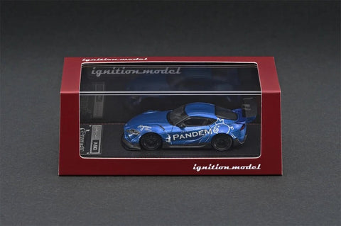 Ignition Model 1/64 Pandem Supra (A90) Blue Metallic - GT Hobby Store