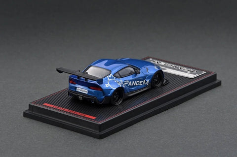 Ignition Model 1/64 Pandem Supra (A90) Blue Metallic - GT Hobby Store