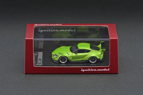 Ignition Model 1/64 Pandem Supra (A90) Green Metallic - GT Hobby Store