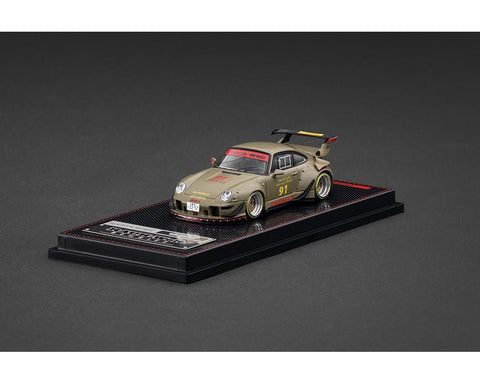 Ignition Model 1:64 Rauh - Welt Begriff RWB 993 – Matte Green - GT Hobby Store
