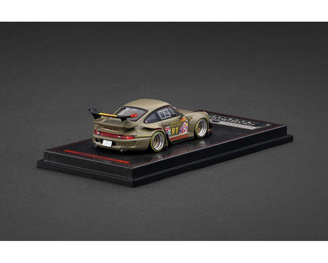 Ignition Model 1:64 Rauh - Welt Begriff RWB 993 – Matte Green - GT Hobby Store
