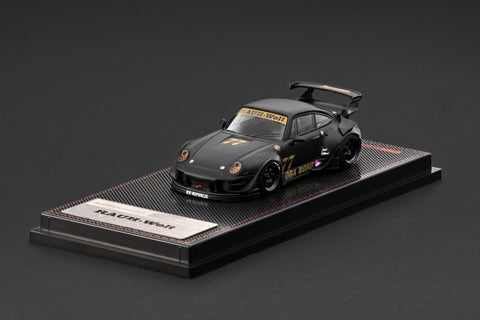 Ignition Model 1/64 RWB 993 Matte Black - GT Hobby Store
