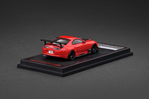 Ignition Model 1/64 Toyota Supra (JZA80) RZ Red - GT Hobby Store
