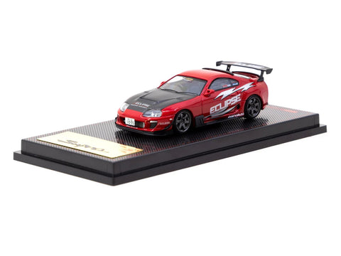 Ignition Model x Tarmac Works 1/64 Toyota Supra (JZA80) RZ Red - GT Hobby Store