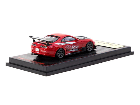 Ignition Model x Tarmac Works 1/64 Toyota Supra (JZA80) RZ Red - GT Hobby Store
