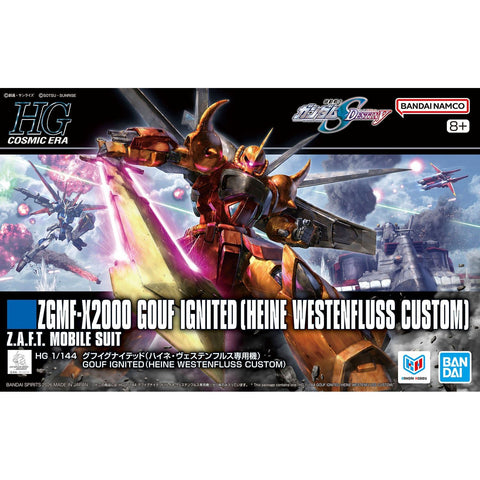 (INCOMING) Bandai HG 1/144 Gouf Ignited (Heine Westenfluss Custom) - GT Hobby Store