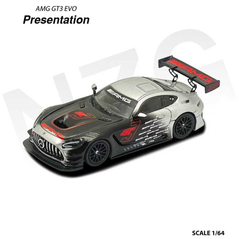 (INCOMING) KILO Works 1/64 Mercedes-AMG GT3 EVO II Presentation Black - GT Hobby Store