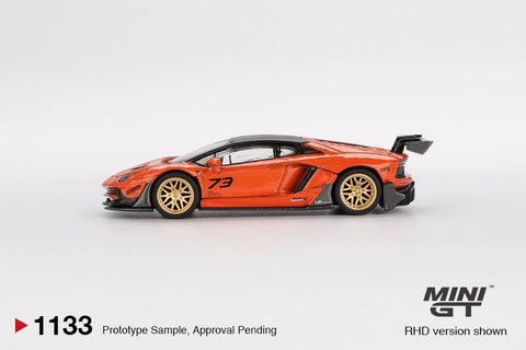 (INCOMING) Mini GT 1/64 LB★WORKS Lamborghini Aventador – Orange – MDX 2025 - GT Hobby Store