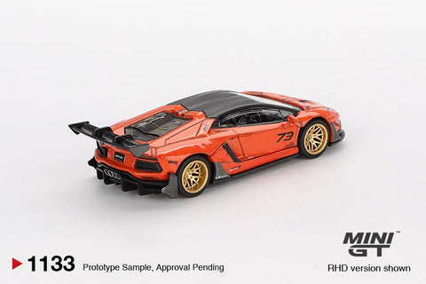 (INCOMING) Mini GT 1/64 LB★WORKS Lamborghini Aventador – Orange – MDX 2025 - GT Hobby Store
