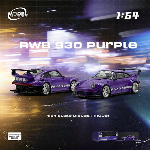 (INCOMING) Modelmodel 1/64 RWB 930 Purple - GT Hobby Store