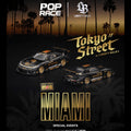 (INCOMING) Pop Race 1/64 LB Super Silhouette Mazda RX7 FD3S Black - Miami Version - GT Hobby Store
