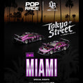 (INCOMING) Pop Race 1/64 LB Super Silhouette Mazda RX7 FD3S Purple Chrome - Miami Version - GT Hobby Store