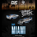 (INCOMING) Pop Race 1/64 LB Super Silhouette S15 Silvia Silver Chrome - Miami Version - GT Hobby Store