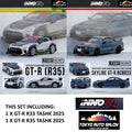 Inno64 1/64 GT-R R33 and R35 Set of 2 TASHK 2025 - GT Hobby Store