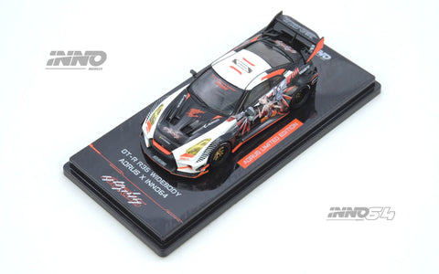 Inno64 1/64 GT-R R35 Widebody Aorus X Inno64 Limited Edition - GT Hobby Store
