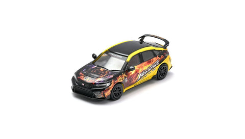 Inno64 1/64 Honda Civic Type R (FL5) J's Racing "Maou" - GT Hobby Store