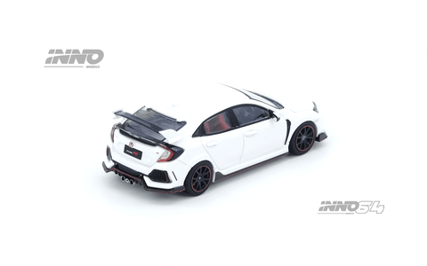Inno64 1/64 Honda Civic Typr-R (FK8) White - GT Hobby Store