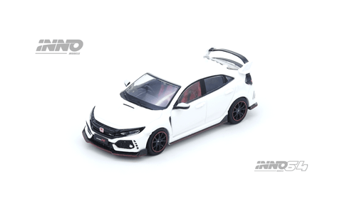 Inno64 1/64 Honda Civic Typr-R (FK8) White - GT Hobby Store
