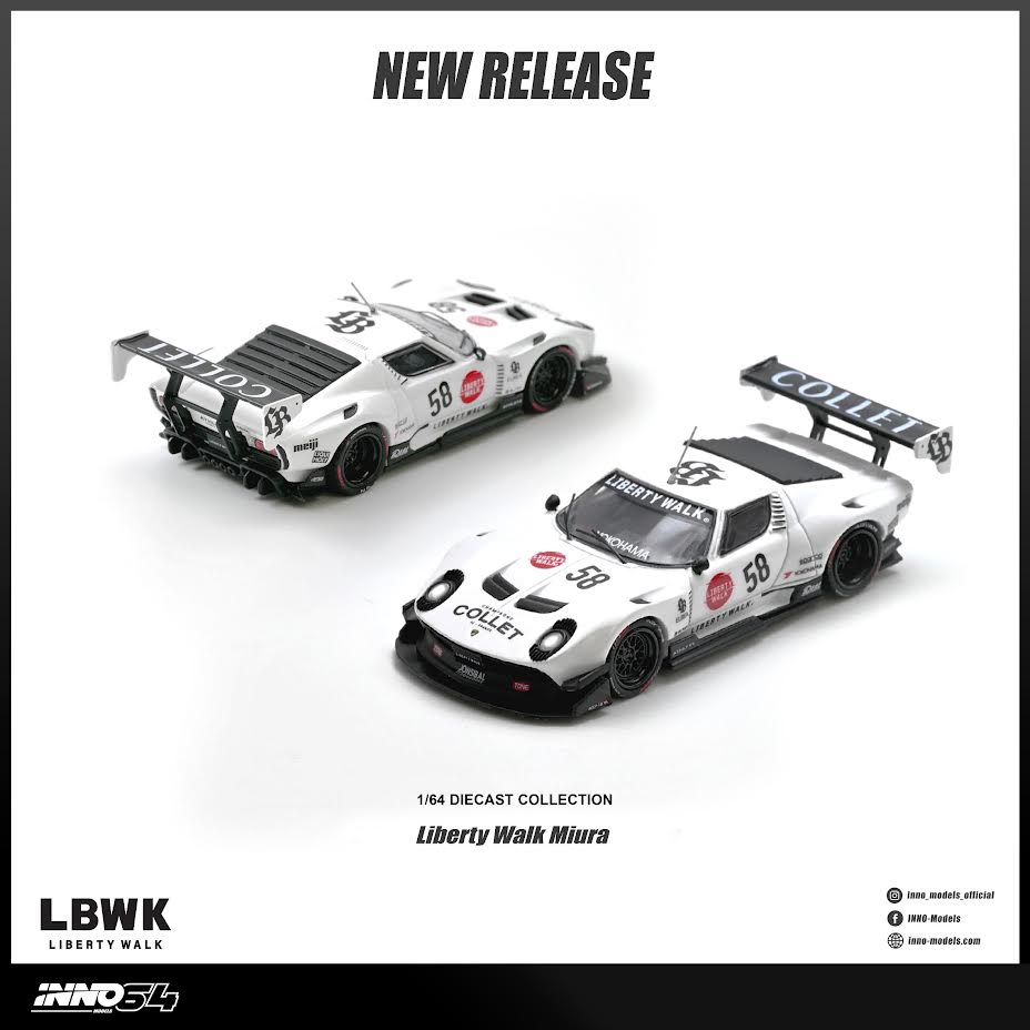 ミニカー INNO64 1/64 LB-Silhouette Works Miura GT GT Hobby Store - Gundam / Diecast / Model Kits / Tools