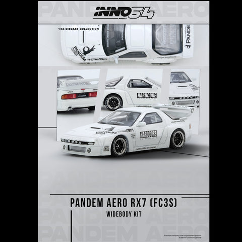 Inno64 1/64 Mazda RX7 (FC3S) "Pandem Aero" Widebody Kit - GT Hobby Store