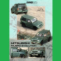 Inno64 1/64 Mitsubishi Pajero Evolution Satin Green - GT Hobby Store