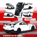 Inno64 1/64 Nissan GT-R (R35) Nismo White - GT Hobby Store