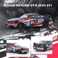 Inno64 1/64 Nissan Skyline GT-R R33 11 "Razo Trampio" N1 Super Endurance Series - Sendan Highland 1995 Winner - GT Hobby Store