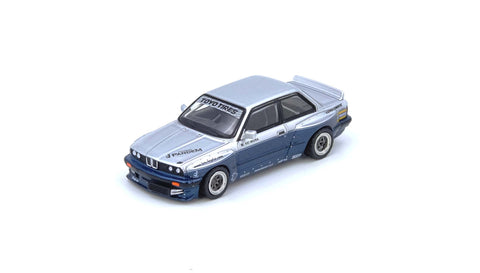 Inno64 1/64 Pandem E30 M3 Silver/Blue - GT Hobby Store