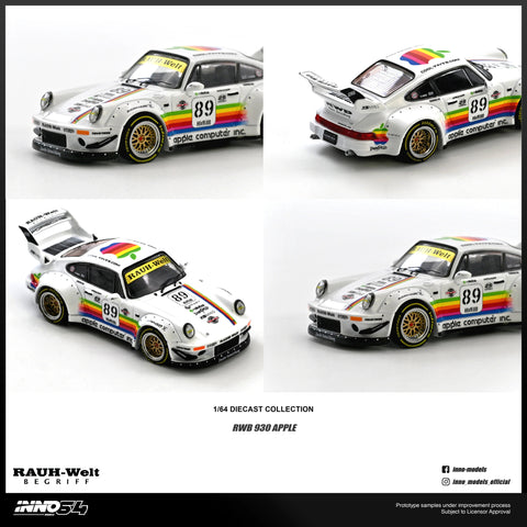 Inno64 1/64 RWB 930 #89 Apple Livery - GT Hobby Store