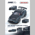 Inno64 1/64 Top Secret Fairlady Z (RX34) Stealth Gray - GT Hobby Store