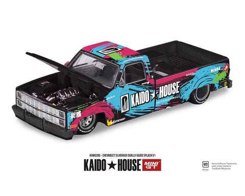 Kaido House x Mini GT 1:64 Chevrolet Silverado Dually Kaido Splash V1 - Limited Edition - GT Hobby Store