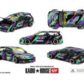 Kaido House x Mini GT 1:64 Honda Civic (EF) Kaido Works HKS - GT Hobby Store
