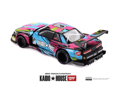 Kaido House x Mini GT 1:64 Nissan Silvia S13 - R Kaido Splash V1 - GT Hobby Store