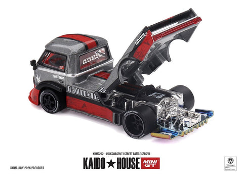 Kaido House x Mini GT 1:64 Volkswagen T1 Street Battle Spec V1 - GT Hobby Store