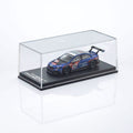 Kyosho 1:64 Minicar Book Edition Subaru WRX NBR2023 with MOTN LED Base Compatible – Blue - GT Hobby Store