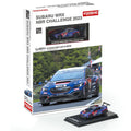 Kyosho 1:64 Minicar Book Edition Subaru WRX NBR2023 with MOTN LED Base Compatible – Blue - GT Hobby Store
