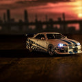 Kyosho 1/64 Nissan Skyline GT-R (R34) Fast & Furious with LED - GT Hobby Store