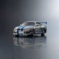 Kyosho 1/64 Nissan Skyline GT-R (R34) Fast & Furious with LED - GT Hobby Store