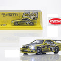 Kyosho 1/64 Nissan Skyline GT-R (R34) MOONEYES(1) with LED - GT Hobby Store