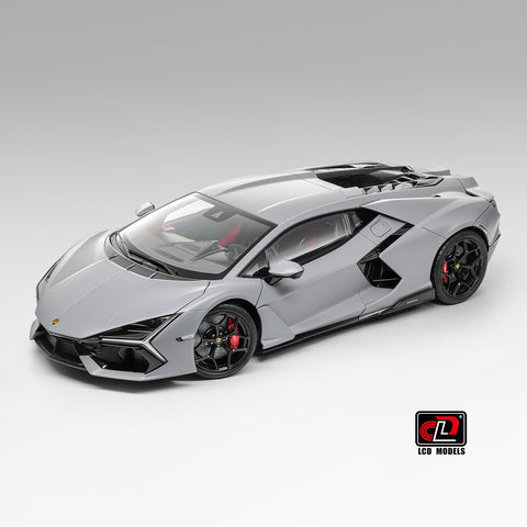 LCD 1/18 Lamborghini Revuelto - Matte Gray - GT Hobby Store