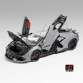 LCD 1/18 Lamborghini Revuelto - Matte Gray - GT Hobby Store