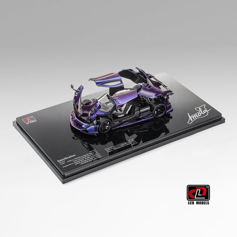 LCD 1/43 Pagani Imola - Color-Changing Purple - GT Hobby Store